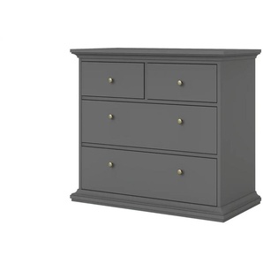 Kommode - grau - Materialmix - 96 cm - 87 cm - cm 49,0 | Möbel Kraft