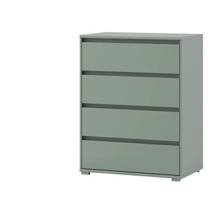 Kommode - grün - Materialmix - 80 cm - 103 cm - cm 48,0 | Möbel Kraft
