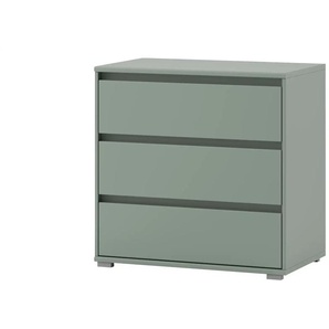 Kommode - grün - Materialmix - 80 cm - 79 cm - cm 48,0 | Möbel Kraft