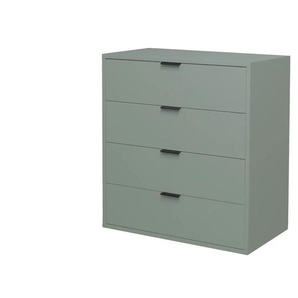 Kommode - grün - Materialmix - 81 cm - 87 cm - cm 45,0 | Möbel Kraft