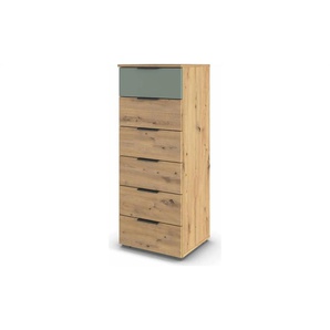 Kommode   ¦ holzfarben ¦ Maße (cm): B: 47 H: 119