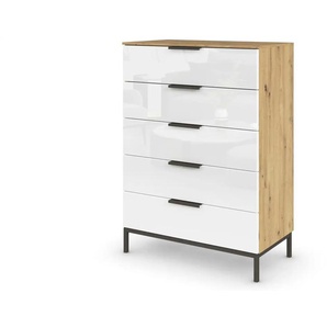 Kommode  Frome ¦ holzfarben ¦ Maße (cm): B: 80 H: 111