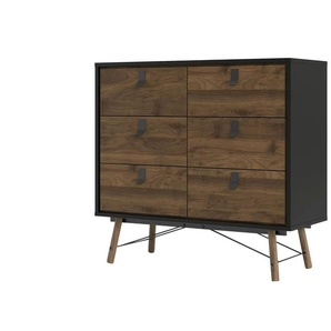 Kommode - holzfarben - Materialmix - 102 cm - 95 cm - cm 40,0 | Möbel Kraft