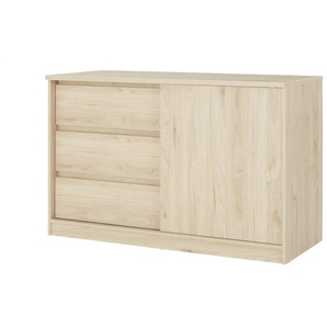 Kommode - holzfarben - Materialmix - 118,9 cm - 75,6 cm - cm 50,0 | Möbel Kraft