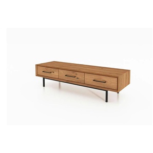 Kommode - holzfarben - Materialmix - 144 cm - 35 cm | Möbel Kraft