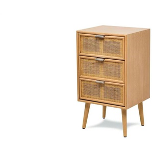 Kommode - holzfarben - Materialmix - 42 cm - 71 cm | Möbel Kraft