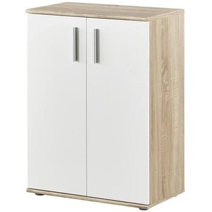 Kommode - holzfarben - Materialmix - 60 cm - 82 cm - cm 35,0 | Möbel Kraft