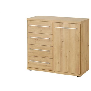 Kommode - holzfarben - Materialmix - 93 cm - 86 cm - cm 42,0 | Möbel Kraft