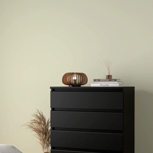 Kommode HOME AFFAIRE Naia Sideboards Gr. B/H/T: 77 cm x 111,3 cm x 50 cm, 5, schwarz Kommode Elegante und moderne mit 5 geräumige Schubladen