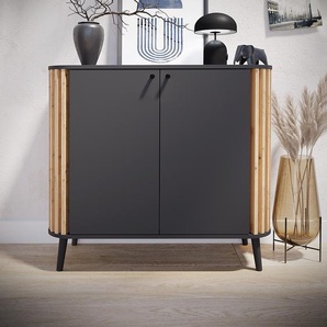 Kommode 92 x 88 x 40cm Grau