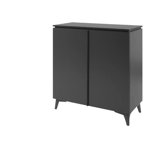 Kommode  Dimarro ¦ schwarz ¦ Maße (cm): B: 88 H: 92 T: 40.0