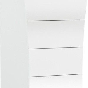 Kommode INOSIGN Arco Sideboards Gr. B/H/T: 50 cm x 121,5 cm x 40 cm, 6, weiß (weiß hochglanz) Schubladenkommode Schubladenkommoden Sideboards