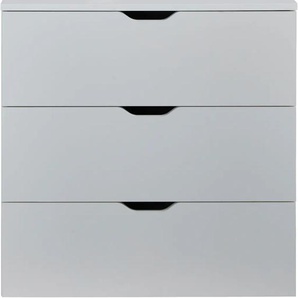 Kommode INOSIGN Banta Sideboards Gr. B/H/T: 78 cm x 80 cm x 40 cm, 3, weiß (weiß matt) Kommode