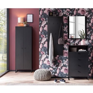 Kommode Janne 60 x 104 x 33cm Schwarz/Schwarz
