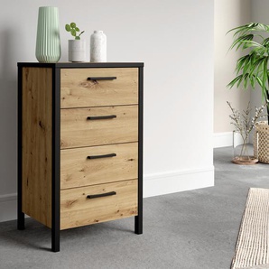 Kommode III 51 x 90 x 40cm Braun