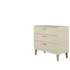 Kommode  Kubi ¦ beige ¦ Maße (cm): B: 100 H: 90