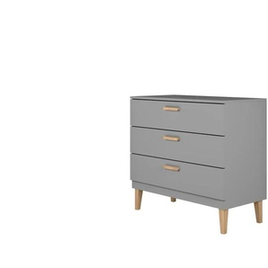 Kommode  Kubi ¦ grau ¦ Maße (cm): B: 100 H: 90