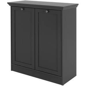 Kommode  Laurito ¦ grau ¦ Maße (cm): B: 80 H: 90 T: 35.0