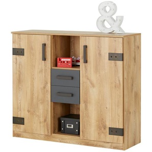 Kommode  Louis ¦ holzfarben ¦ Maße (cm): B: 124 H: 105 T: 41.0