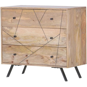 Kommode  Lovis ¦ holzfarben ¦ Maße (cm): B: 80 H: 75 T: 42.0