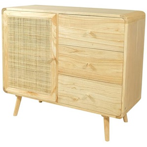 Kommode  Mandrea ¦ holzfarben ¦ Maße (cm): B: 100 H: 85 T: 38.0
