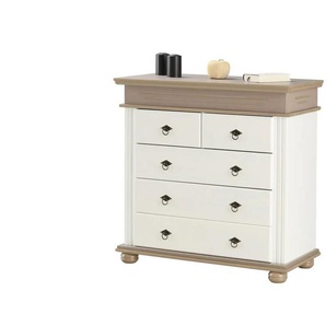 Kommode Massivholz Fehmarn ¦ holzfarben ¦ Maße (cm): B: 101 H: 99 T: 46.0