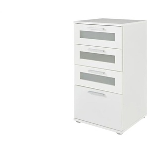 Kommode  Melia ¦ weiß ¦ Maße (cm): B: 40 H: 79 T: 38.0