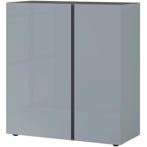 Kommode »Mesa«, graphit-silbergrau