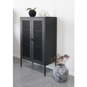 Kommode Moosh 80 x 120 x 40cm Schwarz