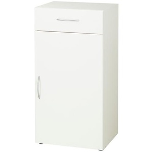 Kommode  Multiraumkonzept ¦ weiß ¦ Maße (cm): B: 50 H: 98 T: 40.0