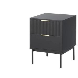 Kommode  Nanno ¦ schwarz ¦ Maße (cm): B: 40 H: 52 T: 41.5