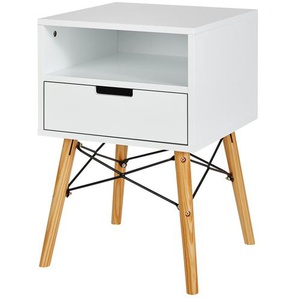 Kommode  New York ¦ weiß ¦ Maße (cm): B: 40 H: 61 T: 40.0