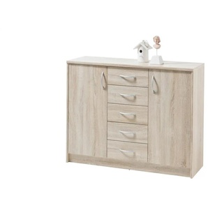Kommode  Oppeano ¦ holzfarben ¦ Maße (cm): B: 109 H: 86 T: 35.0