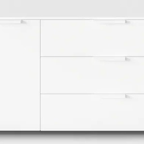 Kommode RAUCH Flipp Sideboards Gr. B/H/T: 200 cm x 61 cm x 42 cm, 3, weiß (alpinweiß) Kommode