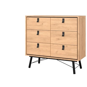 Kommode  Ripley ¦ holzfarben ¦ Maße (cm): B: 102 H: 95 T: 40.0