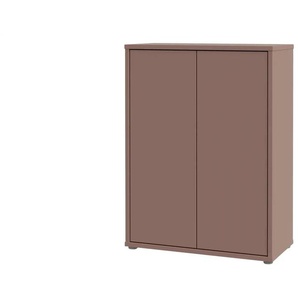 Kommode - rot - Materialmix - 74,5 cm - 99,1 cm - cm 34,9 | Möbel Kraft