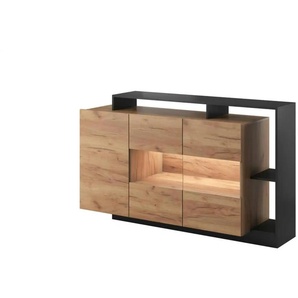 Kommode   ¦ schwarz ¦ Maße (cm): B: 155 H: 83,2