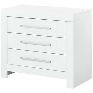 Kommode  Smilla ¦ weiß ¦ Maße (cm): B: 110,7 H: 94 T: 56.0