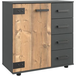 Kommode II 81 x 83 x 41cm Braun