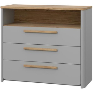 Kommode  Surfinio ¦ grau ¦ Maße (cm): B: 98,6 H: 85,9 T: 41.3