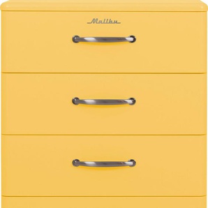 Kommode TENZO Malibu Sideboards Gr. B/H: 60,5 cm x 92 cm, gelb (sunny yellow) Kommode mit dem Malibu Logo auf der Schubladenfront, Breite 60 cm