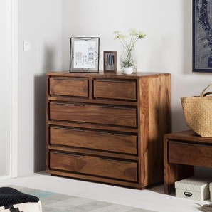 Kommode 100 x 90 x 46cm Beige
