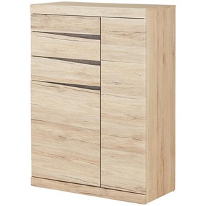 Kommode  Turino ¦ holzfarben ¦ Maße (cm): B: 86 H: 119 T: 40.0