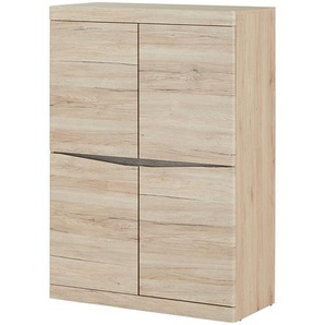Kommode  Turino ¦ holzfarben ¦ Maße (cm): B: 86 H: 123 T: 40.0