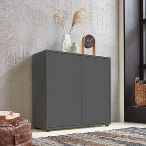 Kommode Typ B 79 x 73 x 33cm Grau/Anthrazit