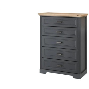 Kommode  Varese ¦ grau ¦ Maße (cm): B: 93 H: 121 T: 41.0