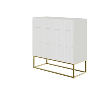 Selsey Kommode Veldio ¦ weiß ¦ Maße (cm): B: 90 H: 90