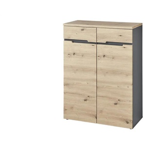 Kommode  Vesio ¦ holzfarben ¦ Maße (cm): B: 80 H: 107 T: 38.0