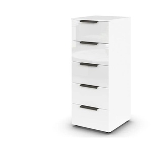 Kommode Flipp ¦ weiß ¦ Maße (cm): B: 40 H: 100