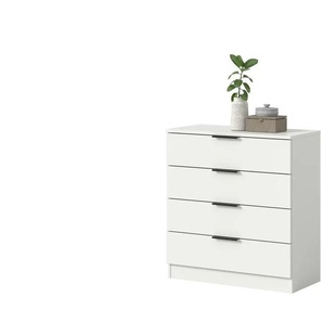 Kommode   ¦ weiß ¦ Maße (cm): B: 74 H: 80